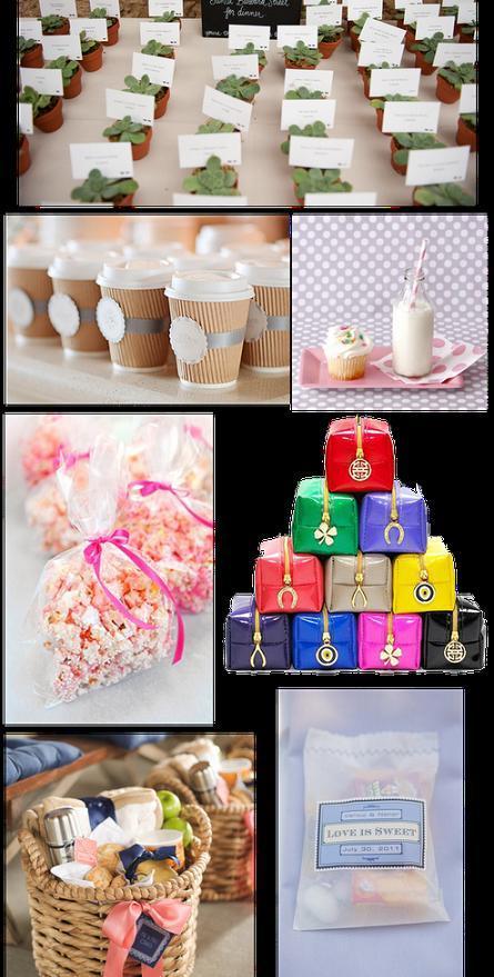 Ideas para regalar a los invitados a una boda Dibujo 1