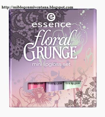 Novedades Essence: Floral grunge.