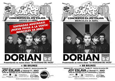 DORIAN Agotan en Madrid y Añaden Nueva Fecha