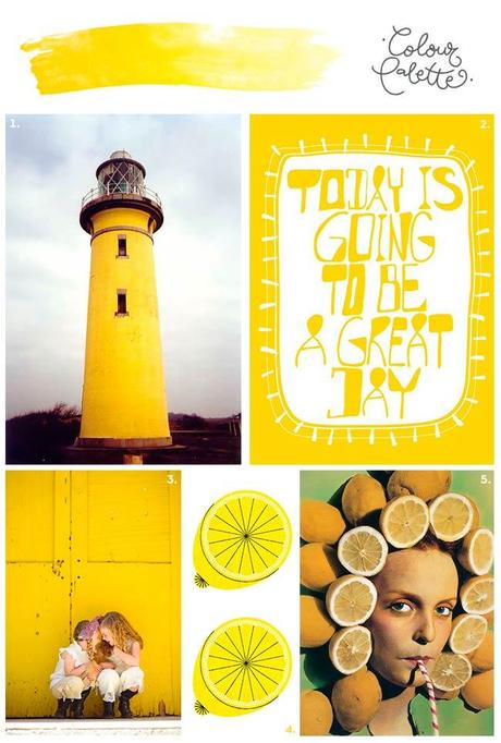 paleta color amarillo fotos en tonos amarillos