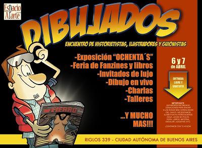 DIBUJADOS: El encuentro de dibujantes en Abril