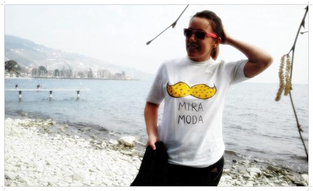 DIY Mi t-shirt con bigotes pop