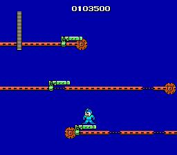 Mega Man   NES   Gutsman Stage Mega Man   El comienzo