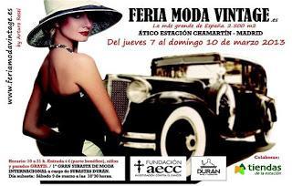 Feria Moda Vintage 2013 [Edición Primavera]