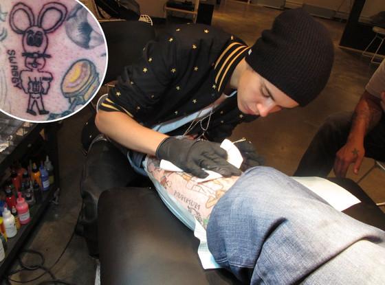 Ahora Justin Bieber es un Artista del Tatuaje (Tripeate el tatu que realizo y cuentanos)