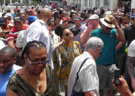 En Cuba saltan en un pie con la llegada de de Beyonce y Jay-Z (FOTOS)