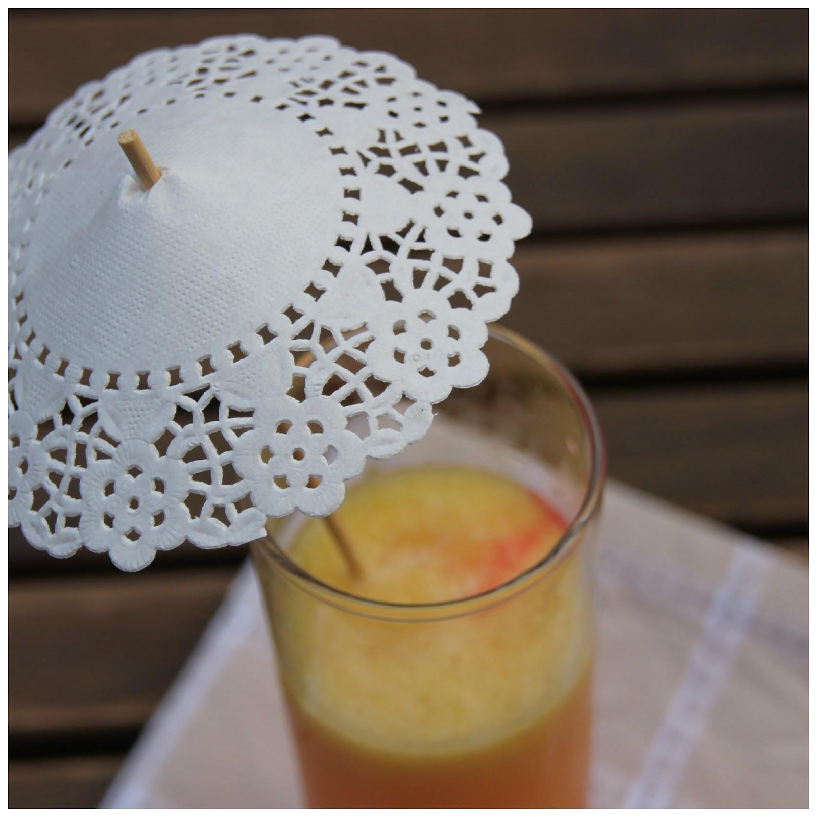 Receta: Tequila Sunrise - Recipe: Tequila Sunrise