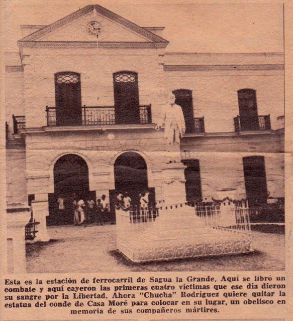 Nuevas imágenes del 9 de abril de 1958 en Sagua la Grande publicadas un años después de la Huelga