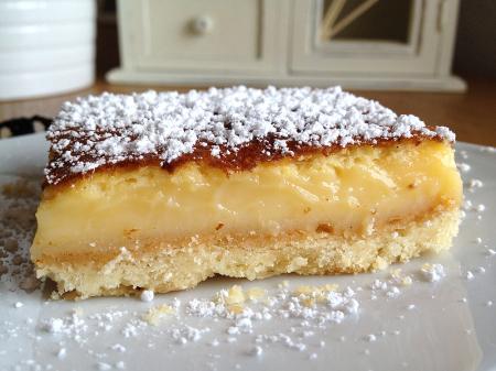 Buen finde Lemon squares o tarta de limón tarta de limon fria recetas de postres receta delikatissen postres sencillos postres fáciles y rápidos postres fáciles postres Lemon squares recetas americanas bizcocho de yogur aprender a cocinar