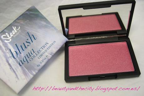 Sleek Aqua Collection - Mirrored Pink Blush