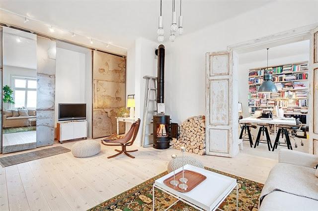 Cultural y estilosa. Una vivienda llena de paz