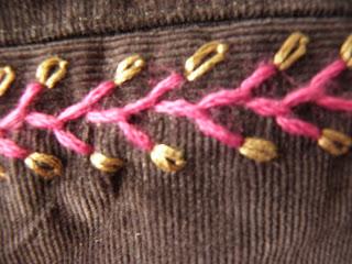 ARREGLO DEL BAJO EN UN PANTALÓN DE PANA