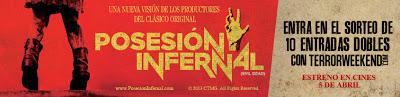 Ganadores del concurso 10 entradas dobles para Posesión Infernal
