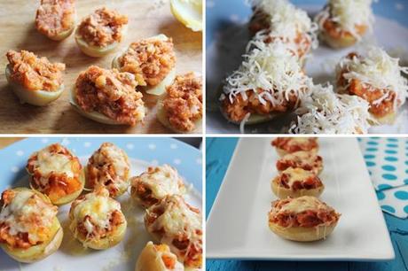 ¿Qué comemos hoy? Patatas rellenas de albóndigas de atún Patatas rellenas de albondigas de atun, pasos