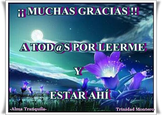 ¡GRACIAS A TOD@S POR ESTAR AHÍ!