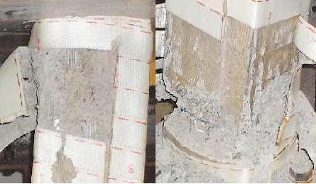 Refuerzo de pilares en zona sísmica pilar reforzado terremoto