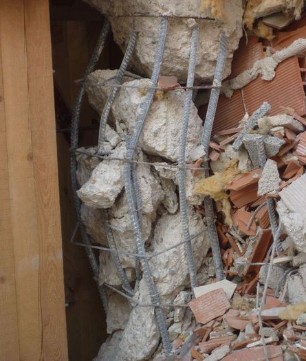 Refuerzo de pilares en zona sísmica pilar terremoto