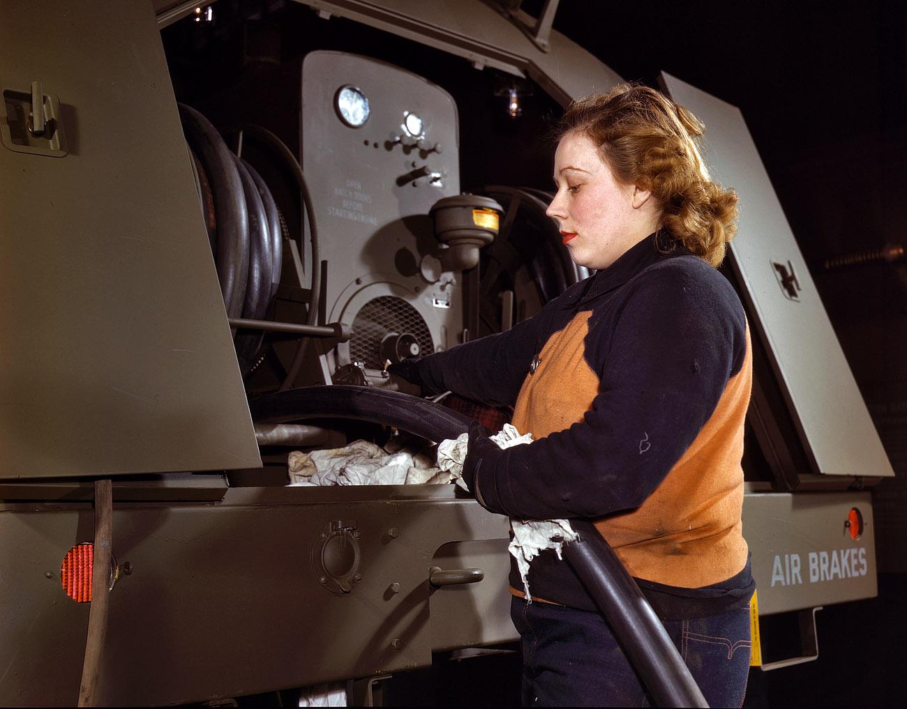 Mujeres trabajadoras en la II Guerra Mundial