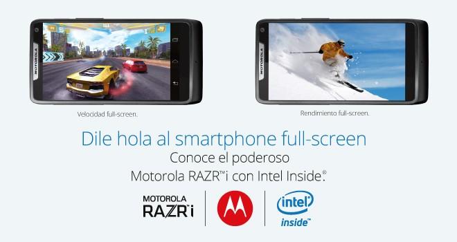 Motorola desafía tu rapidez y te invita a ganar un espectacular RAZR™ i