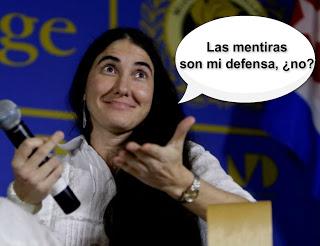 La mayor mentira de Yoani Sánchez en su vuelta al mundo en 80 días