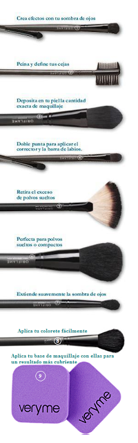 BROCHAS Y PINCELES PARA UN MAQUILLAJE PERFECTO
