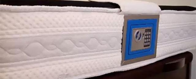 Colchón caja fuerte