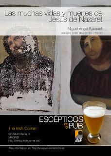 Las muchas vidas y muertes de Jesucristo en Escépticos en el Pub
