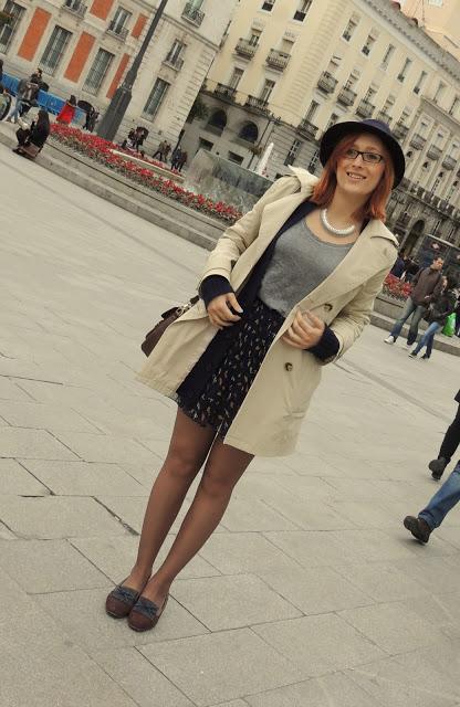 Trench+skirt ♦ Outfit