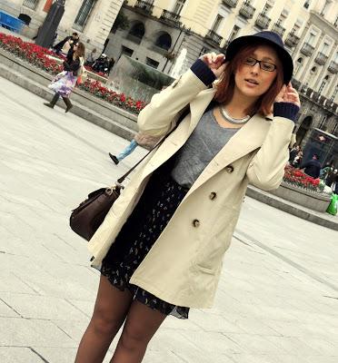 Trench+skirt ♦ Outfit