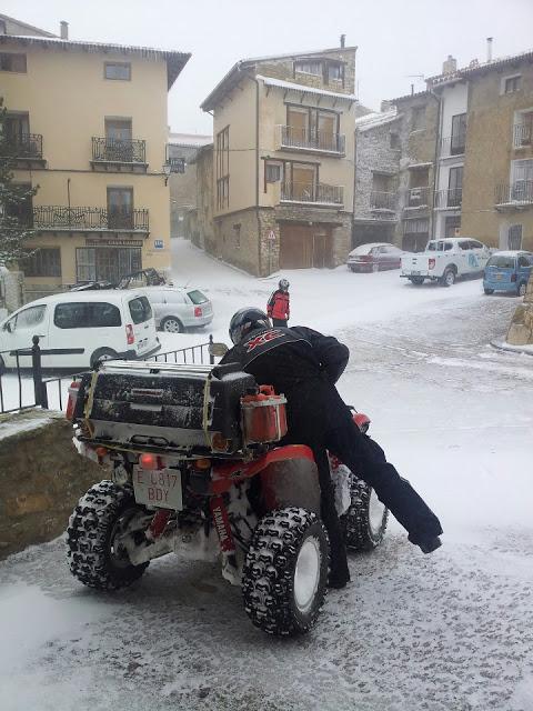 Hoy aventuras en Quad