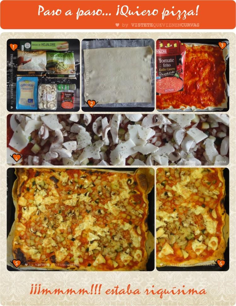 Las recetas de Villa Curvas - ¡Quiero pizza!