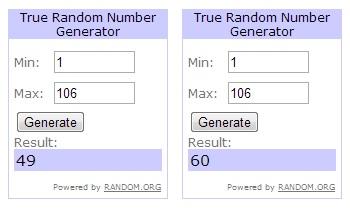 Sorteo 100 Soñadores : ¡¡¡¡Ganadoras!!!!