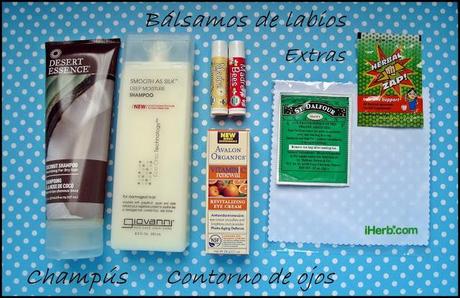 Primeros pedidos en iHerb (Dessert Essence, Giovanni, Avalon Organics, Madre Bees, Real Techniques y Bdellium)