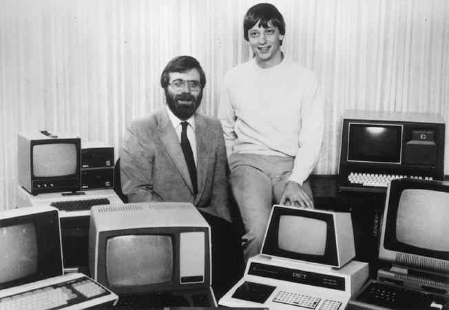 Paul Allen Bill Gates 1981