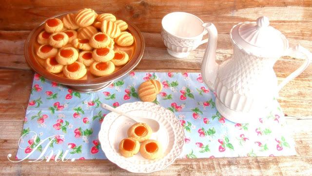 Galletas de dulce de leche.