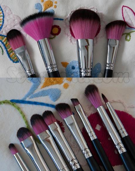 Sedona Lace | 12 Piece Synthetic Professional Makeup Brushes with Brush Cup Holder