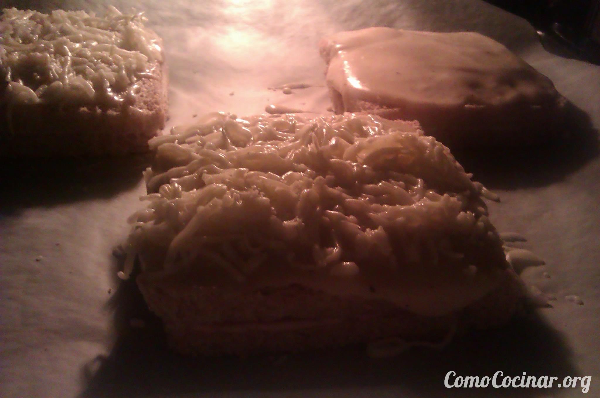 Paso a paso Sandwich gratinado