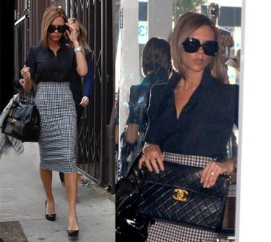 victoria beckham pencil skirt