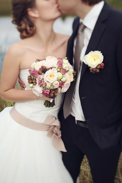 REAL WEDDING: Una cálida boda en rosa