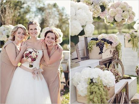 REAL WEDDING: Una cálida boda en rosa