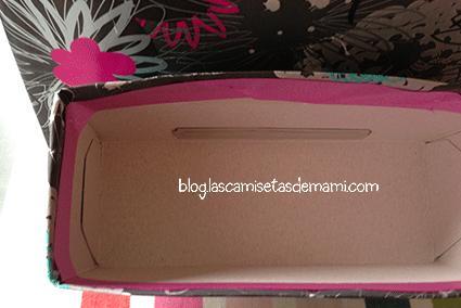 DIY: archivador reciclado de Monster High Archivador caja cereales