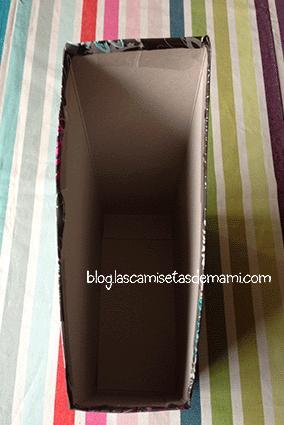 DIY: archivador reciclado de Monster High Archivador caja cereales