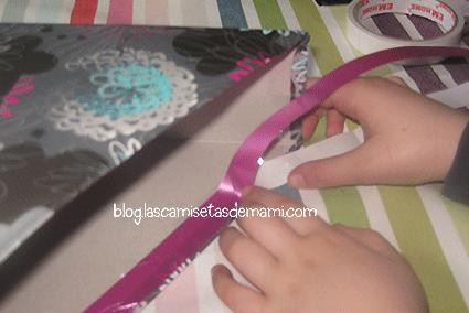 DIY: archivador reciclado de Monster High Archivador caja cereales