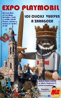 S. HA ESTADO ALLI: EXPO PLAYMOBIL AESCLICK - LOS CLICKS VUELVEN A ZARAGOZA