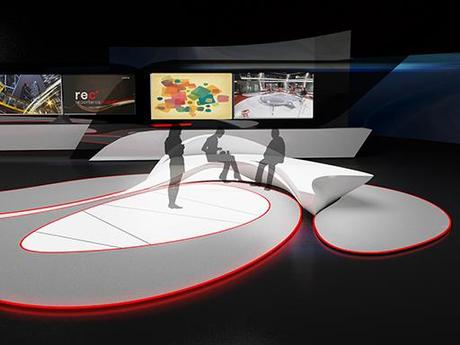 A-CERO PRESENTA UNA PROPUESTA DE INTERIORISMO PARA UN PLATÓ DE TELEVISIÓN