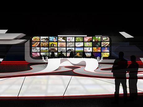 A-CERO PRESENTA UNA PROPUESTA DE INTERIORISMO PARA UN PLATÓ DE TELEVISIÓN