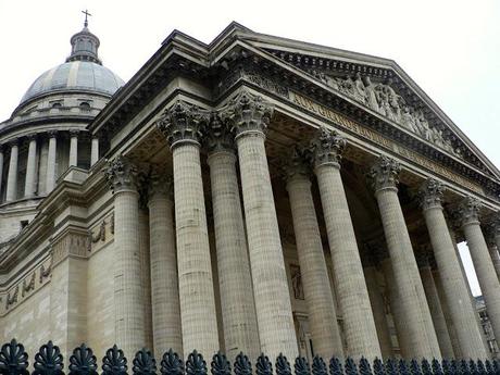 París en Octubre. El Pantheon (Exteriores)