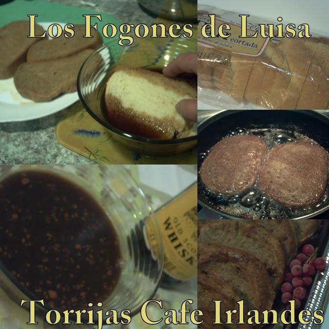 TORRIJAS DE CAFE IRLANDES