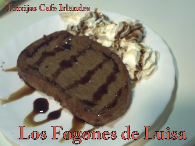 TORRIJAS DE CAFE IRLANDES