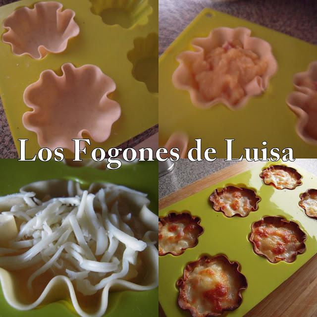 TARTALETAS DE TORTILLA Y BACON